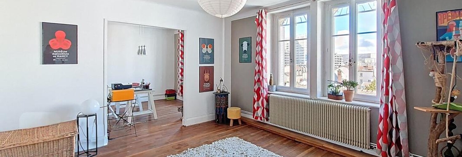 Appartement 6 Pièces 97 m² à vendre à Nancy (54000)