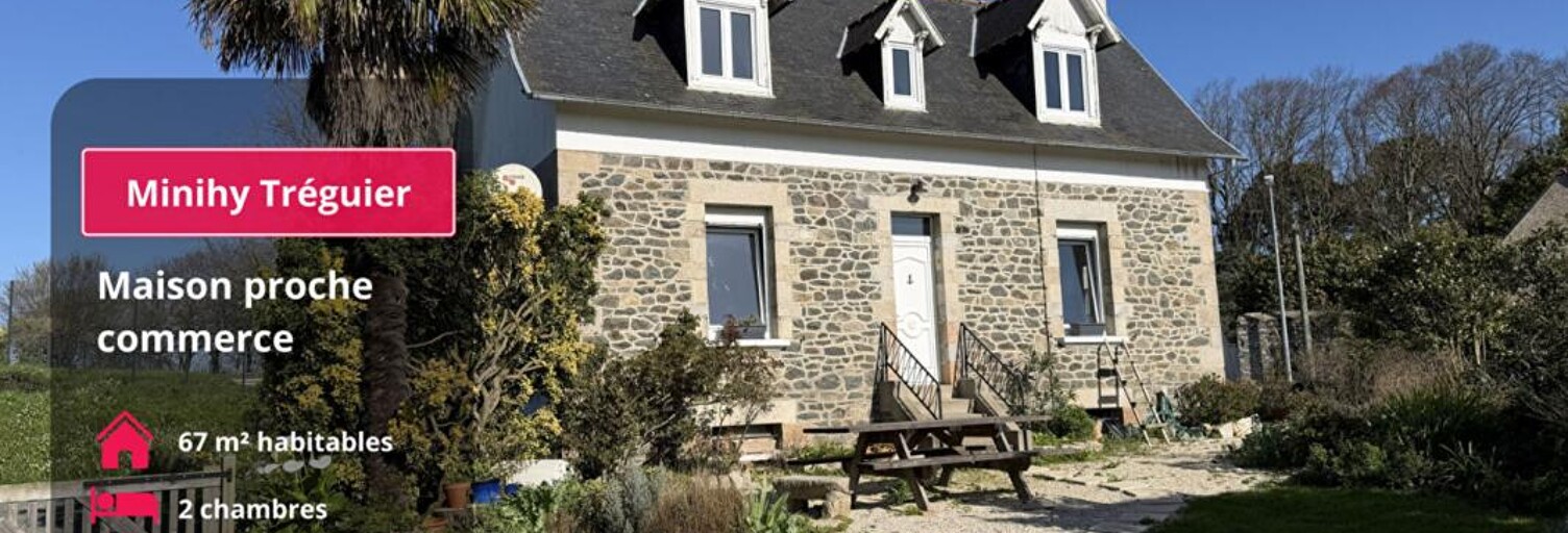 Maison 4 Pièces 67 m² à vendre à Minihy-Tréguier (22220)