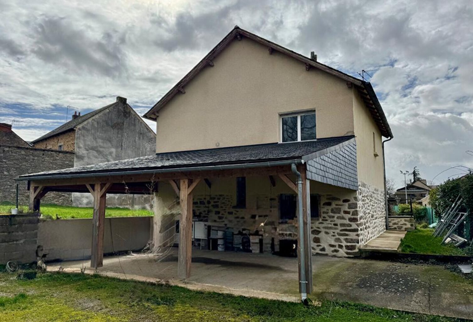 Maison Naucelle 5 pièce(s) 100 m2 avec terrain constructible — photo 1