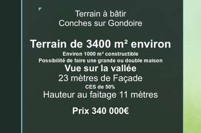 Terrain  360000 €