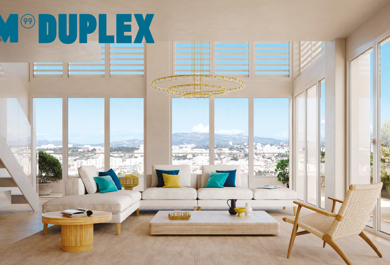 Duplex Marseille 4 pièce(s) - M99 — photo 1
