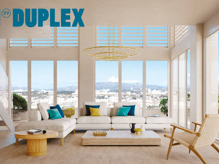 Duplex Marseille 4 pièce(s) - M99 — photo 1