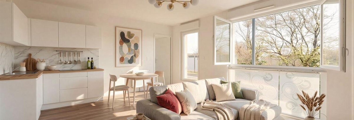 Appartement 2 Pièces 41 m² à vendre à La Chapelle-sur-Erdre (44240)