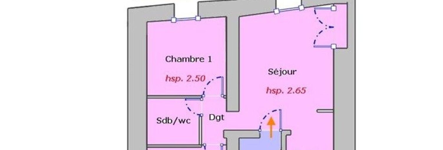 Appartement 3 Pièces 50 m² à vendre à Claviers (83830)