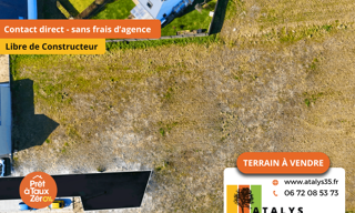 Terrain  401 m² à vendre à La Gouesnière (35350)