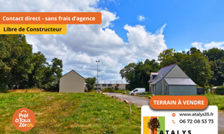 Terrain  355 m² à vendre à Pacé (35740)