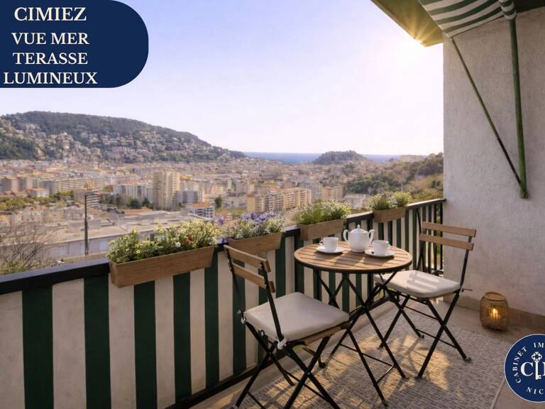 3 Pièces – Terrasse – Vue panoramique – Cimiez — photo 1