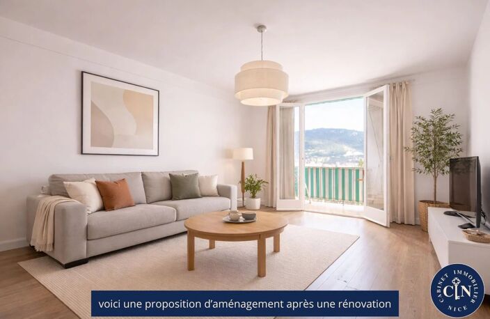3 Pièces – Terrasse – Vue panoramique – Cimiez — photo 2