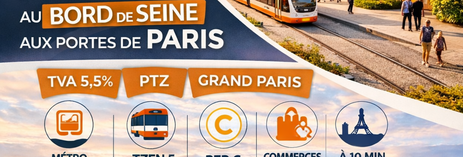 Appartement 1 Pièce 45 m² à vendre à Vitry-sur-Seine (94400)