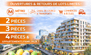 Appartement 2 Pièces 61 m² à vendre à Pantin (93500)