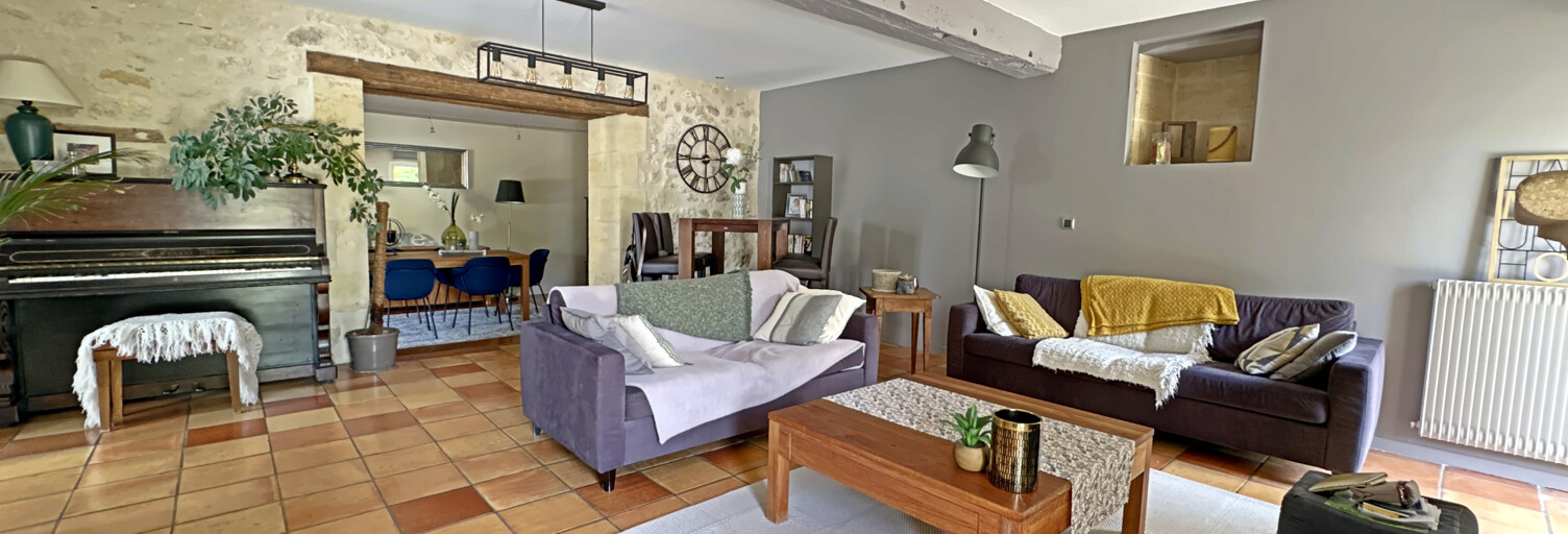 Maison 6 Pièces 176 m² à vendre à Arveyres (33500)