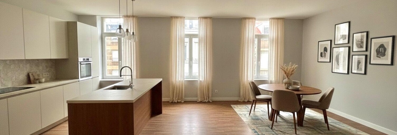 Appartement 5 Pièces 108 m² à vendre à Boulogne-sur-Mer (62200)