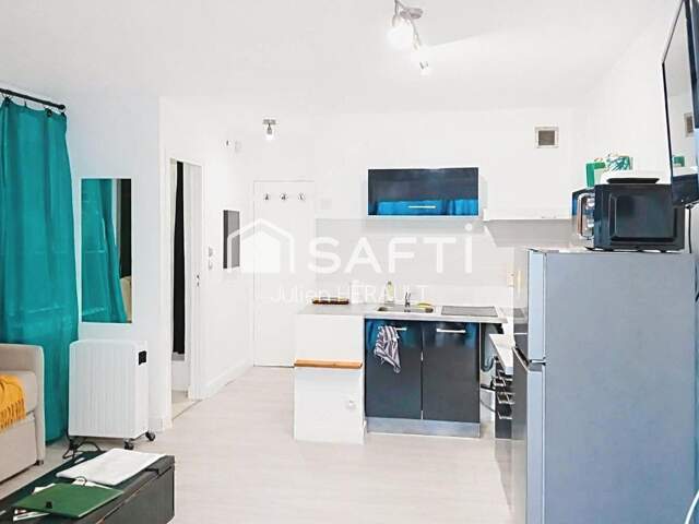 Studio cabine 26 m² rénové — photo du bien