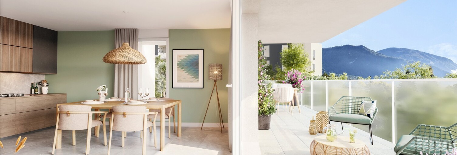 Appartement 3 Pièces 58 m² à vendre à La Ravoire (73490)