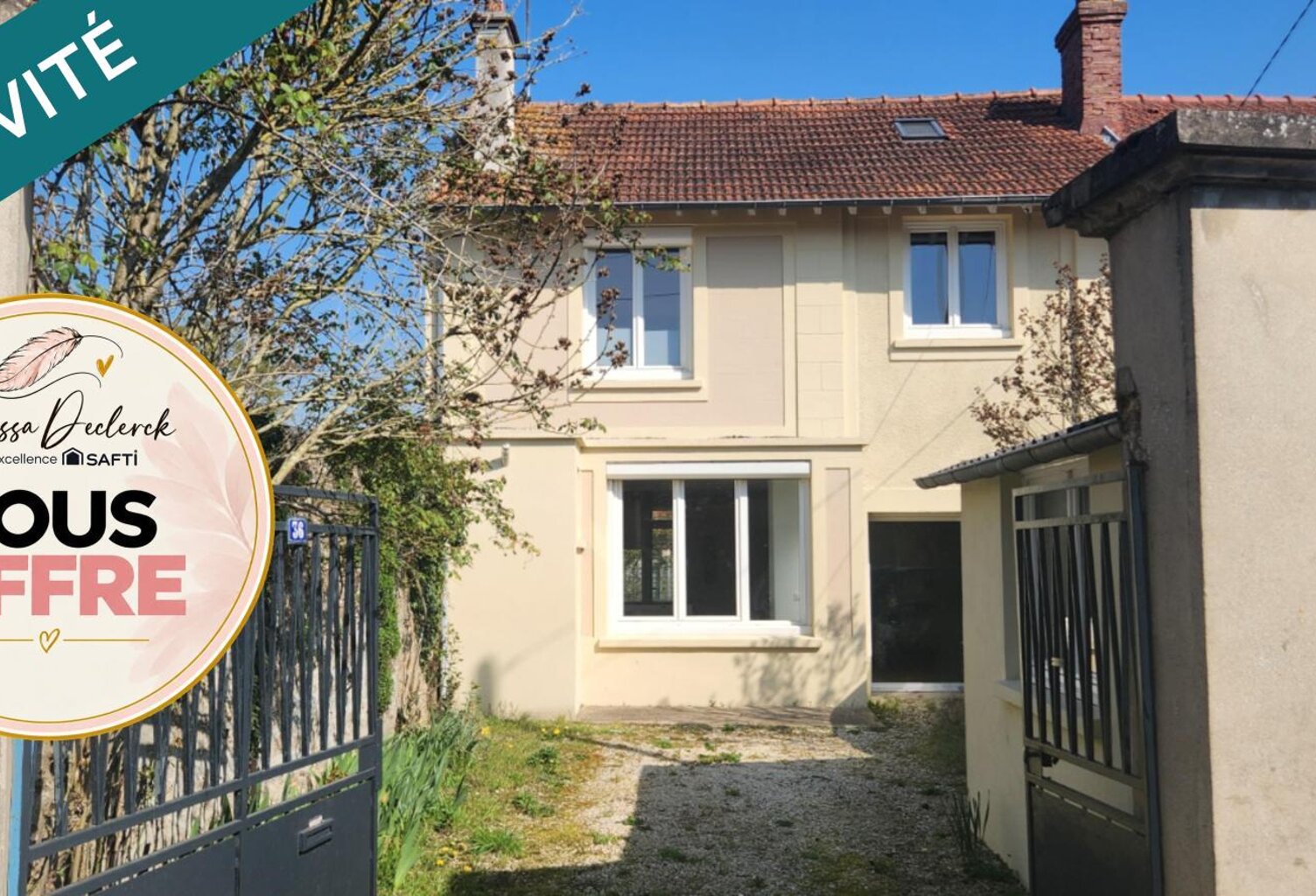 MAISON DE CHARME 3/4 CHAMBRES SUR PARCELLE ENV 330M² — photo 1