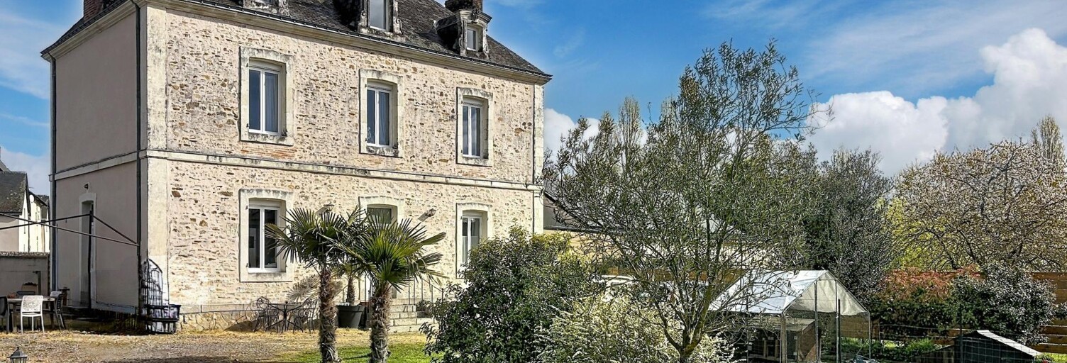 Maison 8 Pièces 174 m² à vendre à Saint-Saturnin-du-Limet (53800)