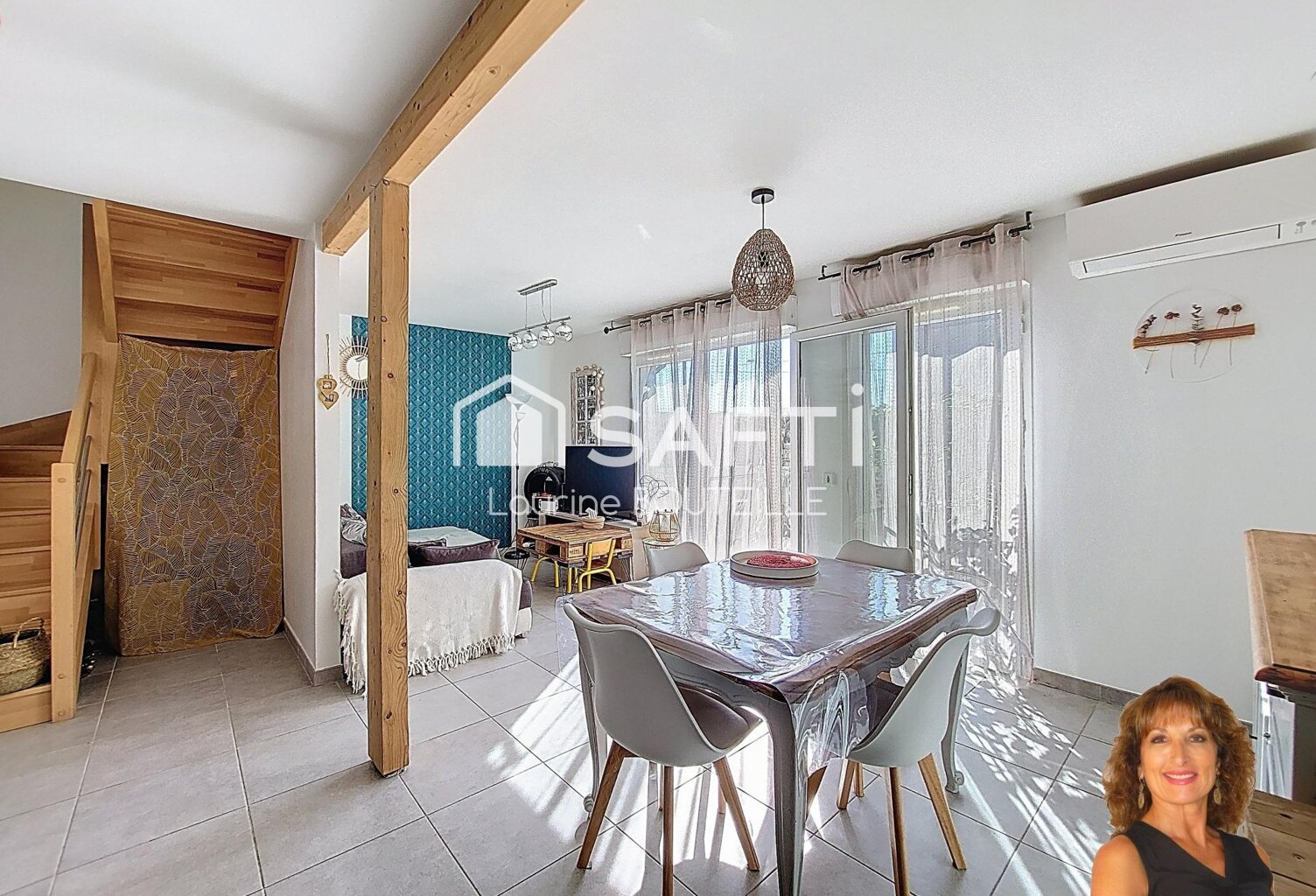 Maison 4 pièces avec petit extérieur et 2 places de parking — photo 1