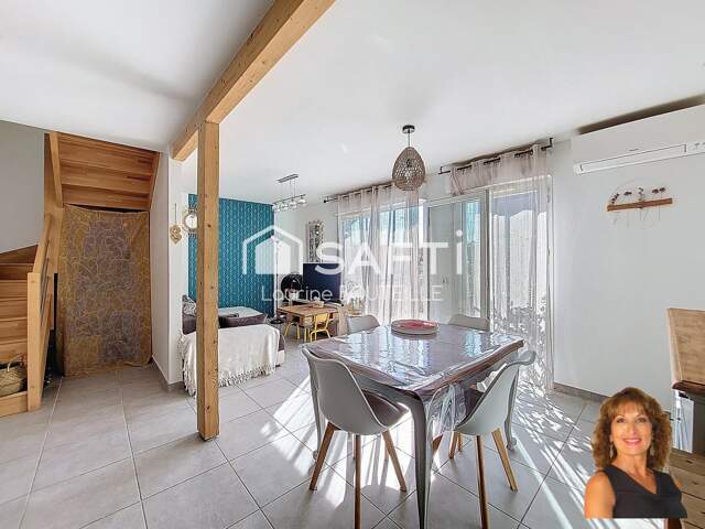 Maison 4 pièces avec petit extérieur et 2 places de parking — photo du bien