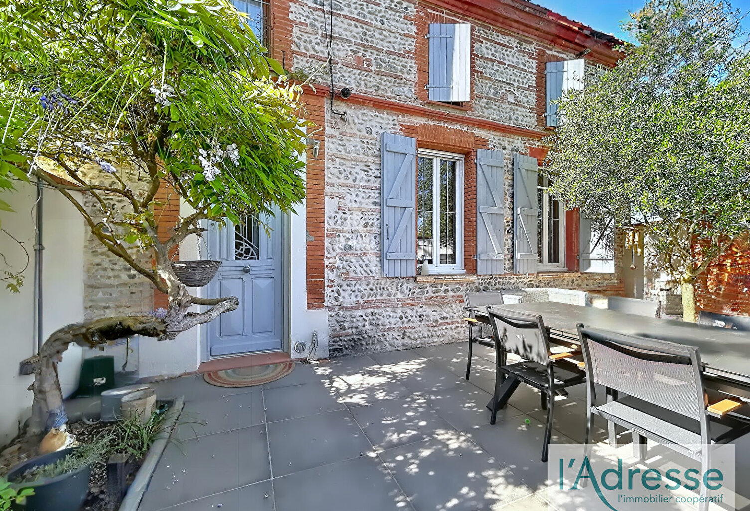 AUCAMVILLE  AUTHENTIQUE MAISON TOULOUSAINE DU XIX SIÈCLE — photo 1