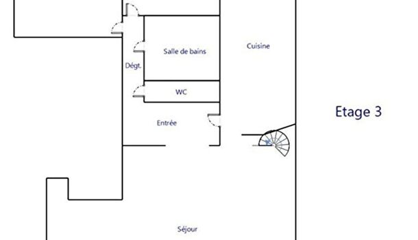 Appartement 5 pièces  à louer Rodez 12000