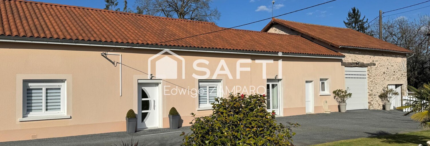 Maison 5 Pièces 132 m² à vendre à Saint-Bazile (87150)