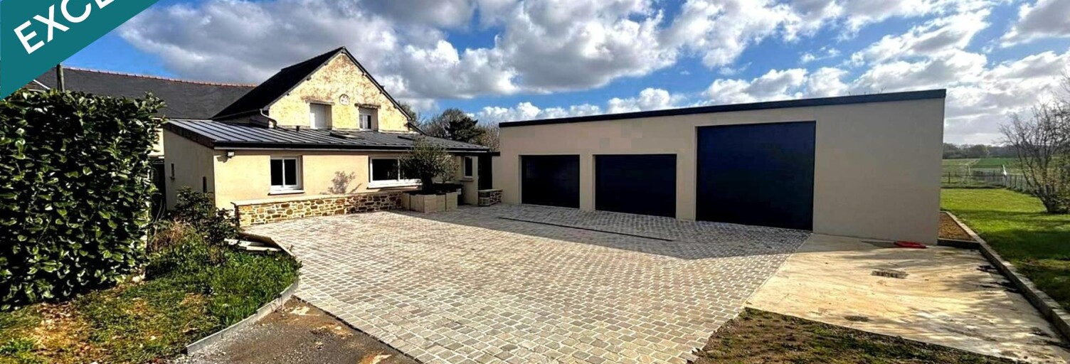 Maison 7 Pièces 133 m² à vendre à Trévérien (35190)