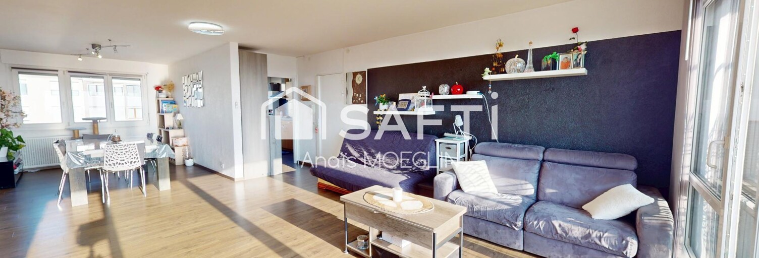 Appartement 5 Pièces 92 m² à vendre à Rixheim (68170)