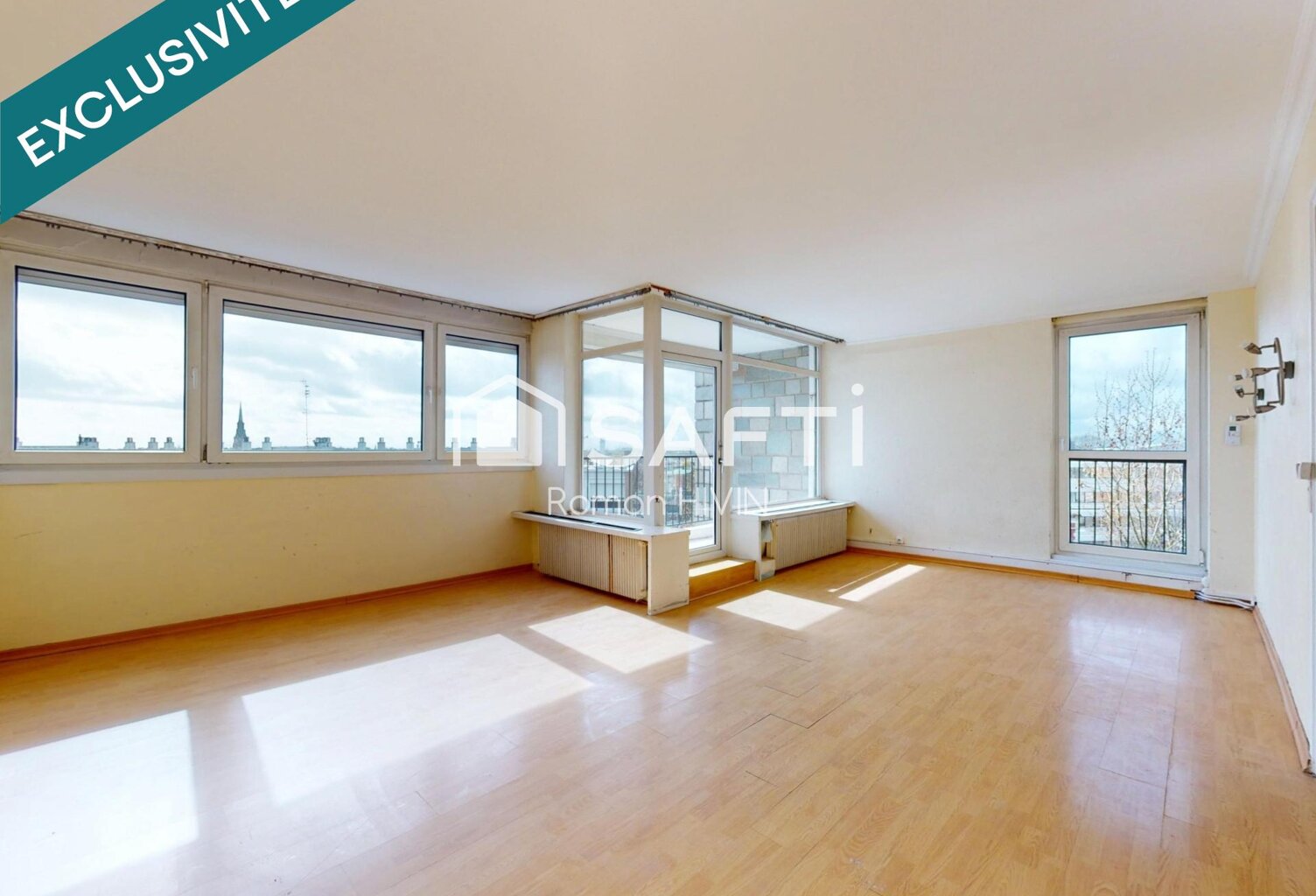 Appartement T4 lumineux avec balcon, garage, cave — photo 1
