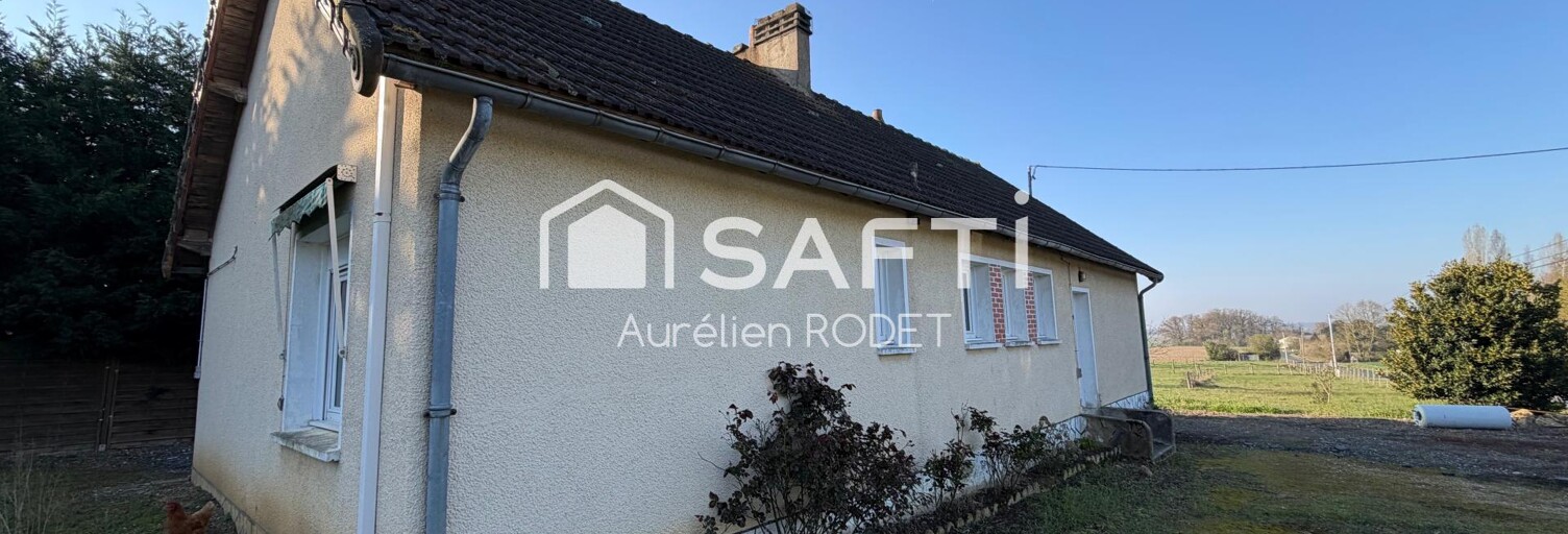 Maison 5 Pièces 78 m² à vendre à Guilly (36150)