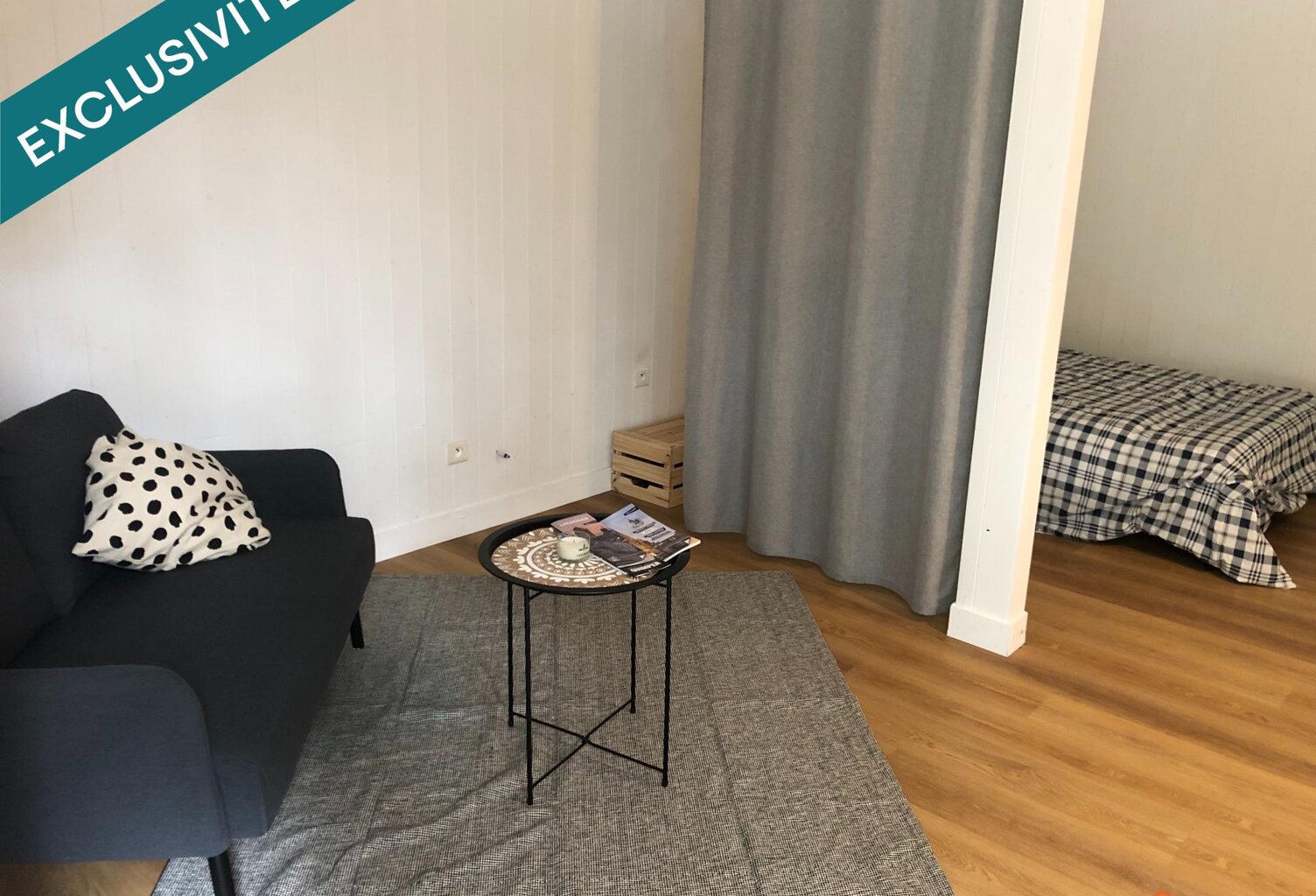 Appartement de type 1 de 34 m2, en extérieur de Quimper. — photo 1