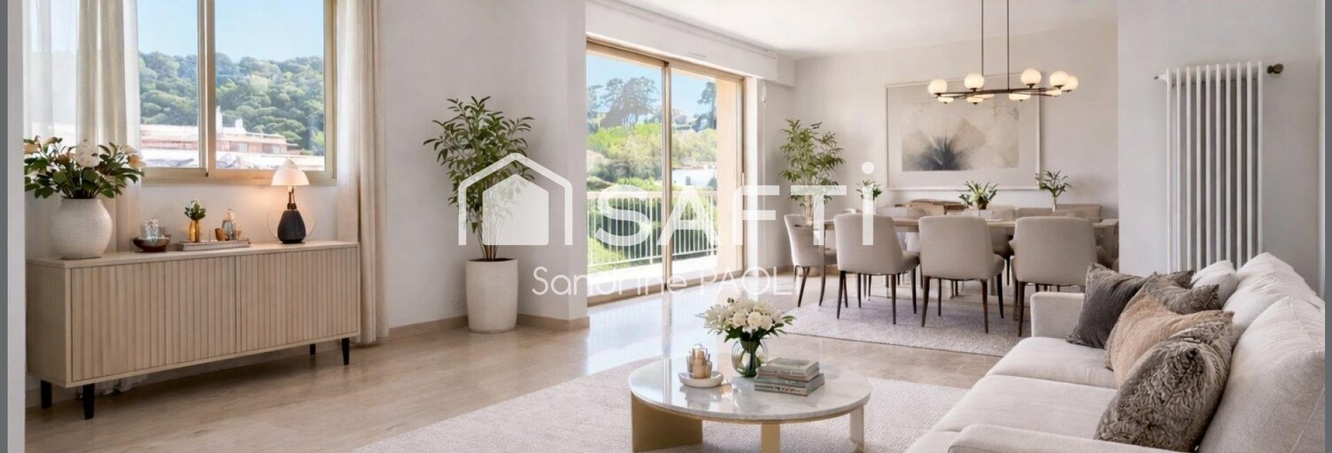 Appartement 3 Pièces 87 m² à vendre à Cagnes-sur-Mer (06800)