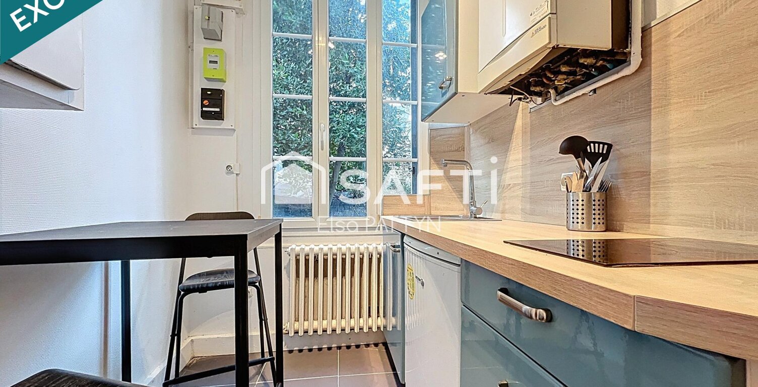 À VENDRE  APPARTEMENT F1 BIS  EMPLACEMENT RECHERCHÉ, CUR DE CAEN — photo 1
