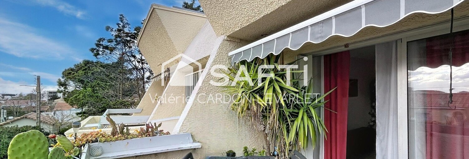 Appartement 2 Pièces 23 m² à vendre à Valras-Plage (34350)