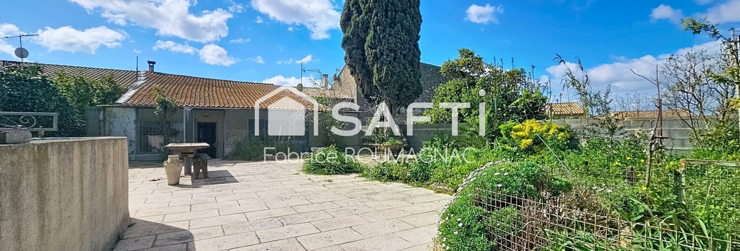 Maison 5 Pièces 115 m² à vendre à Lespignan (34710)