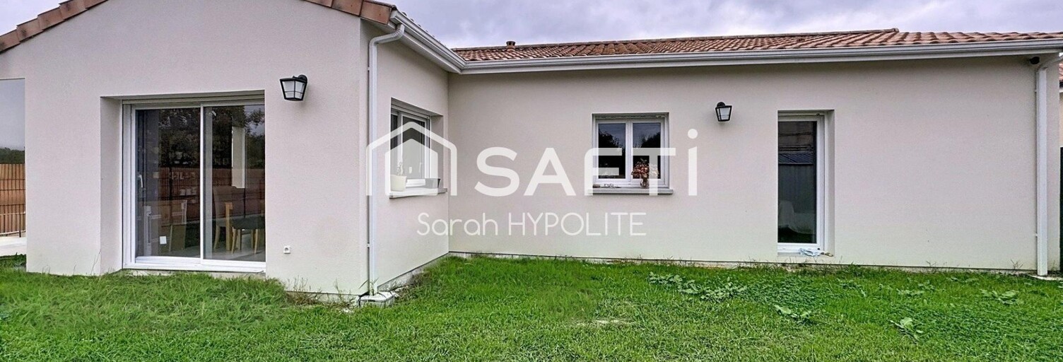 Maison 5 Pièces 92 m² à vendre à Cadillac-sur-Garonne (33410)