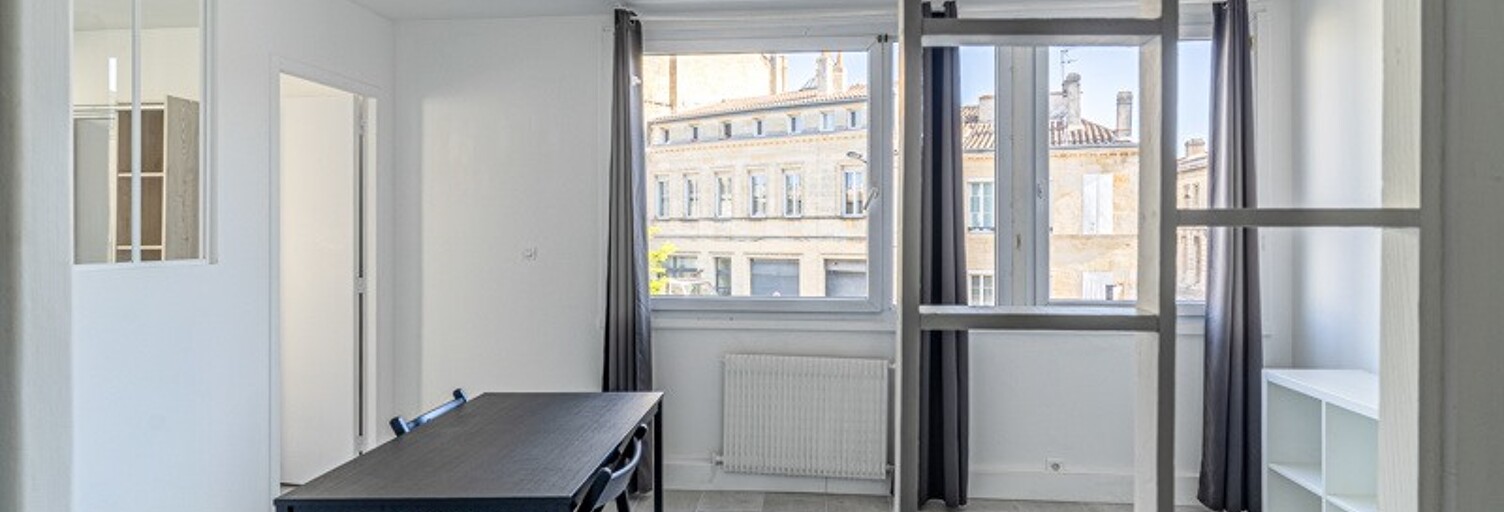 Appartement 2 Pièces 39 m² à vendre à Bordeaux (33000)