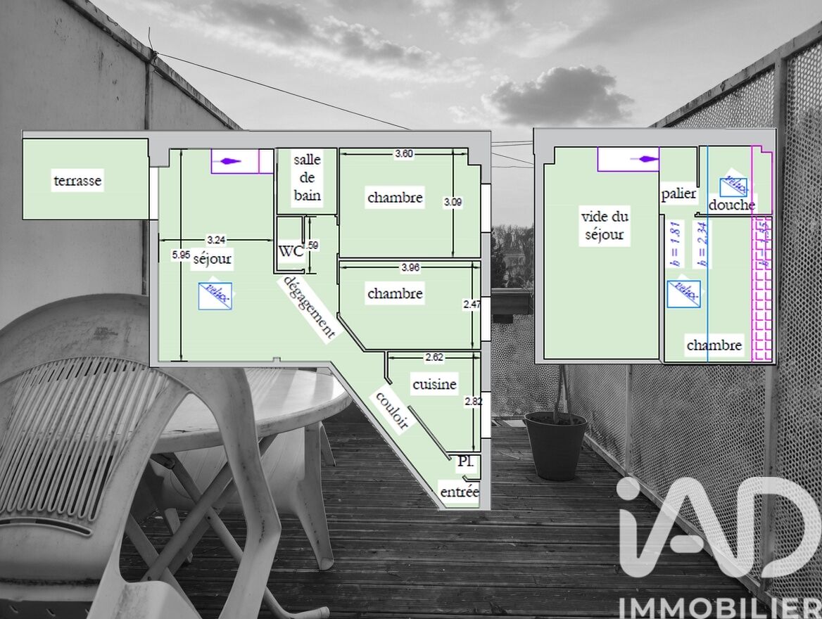 Vente Appartement 4 pièces - Photo 3