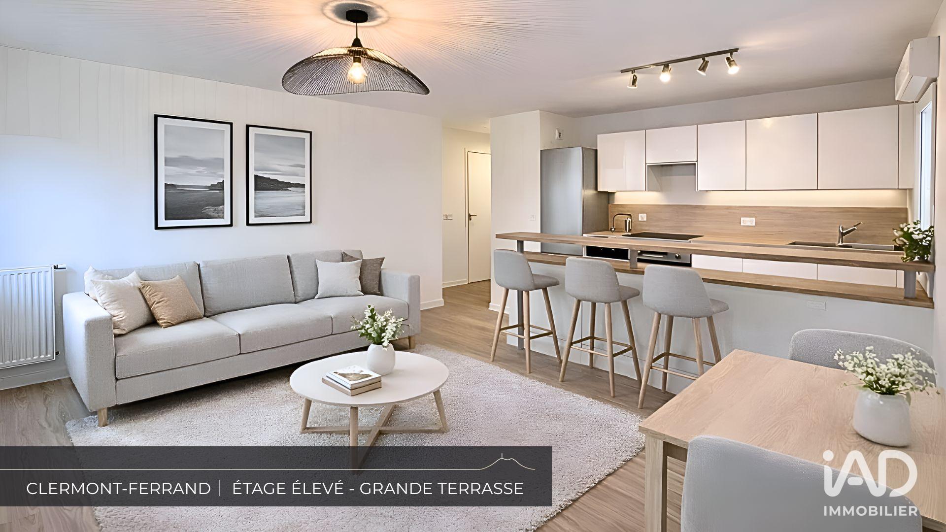Appartement à vendre, 2 pièces, 46 m², Clermont-Ferrand