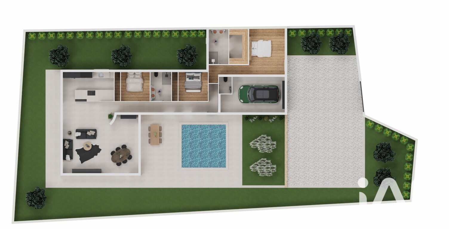 Vente Terrain à bâtir 723 m&sup2; — photo 1