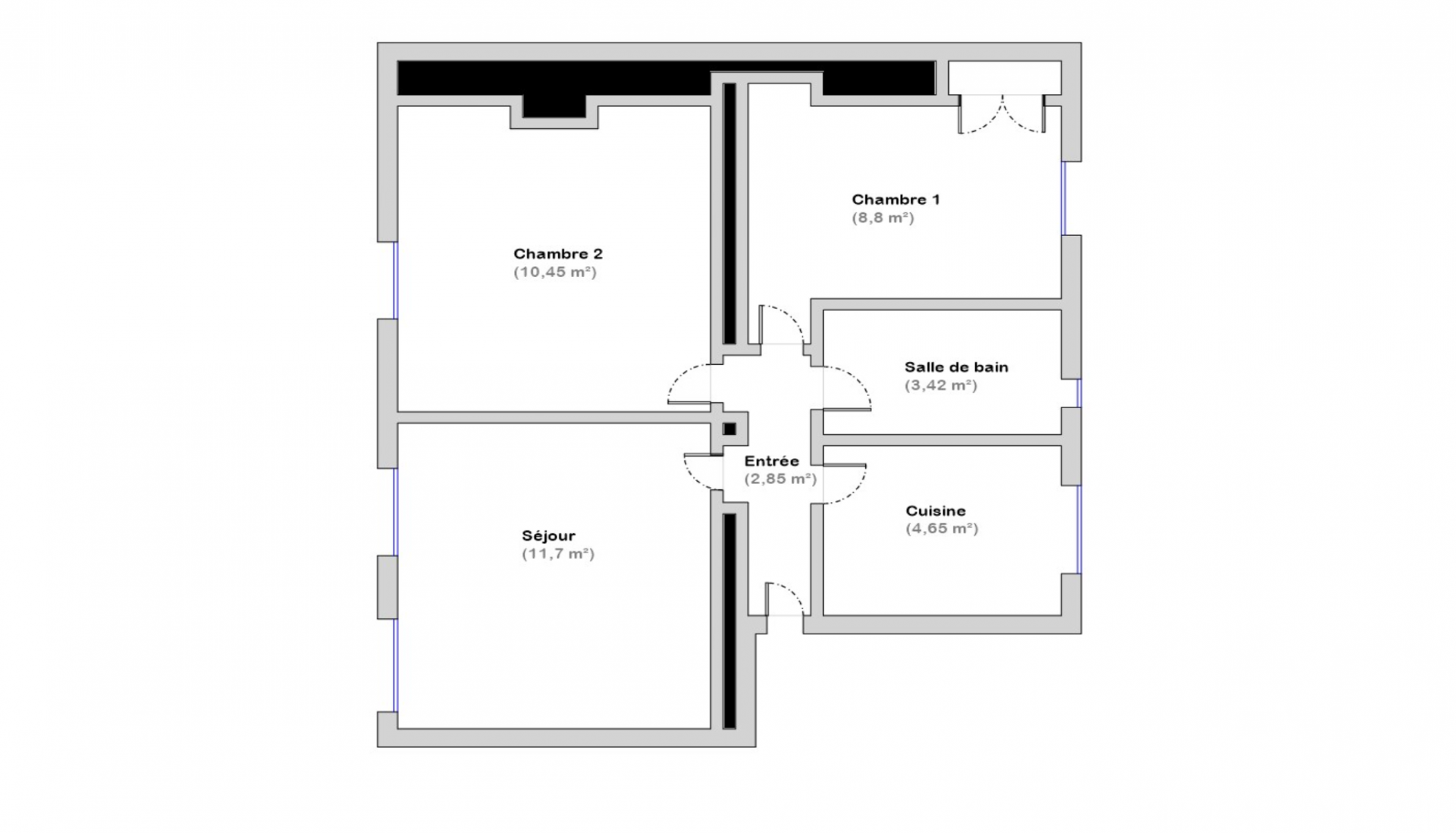 Vente Appartement 3 pièces - Photo 2