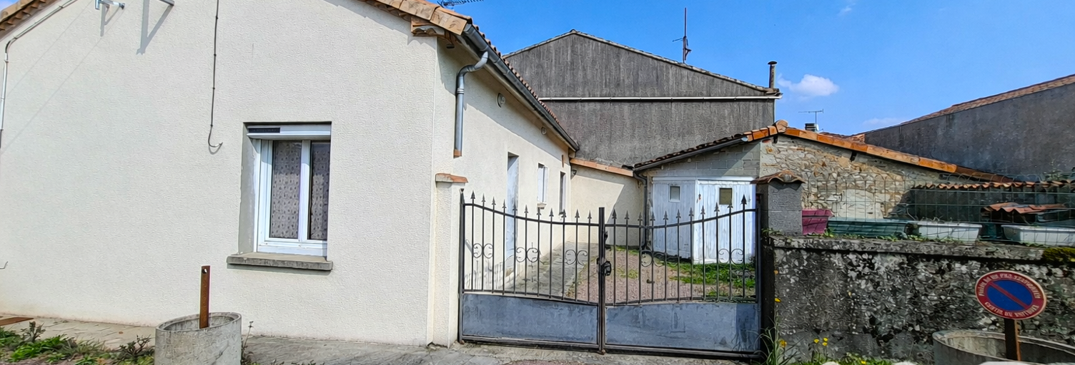 Maison 4 Pièces 57 m² à vendre à Chasseneuil-sur-Bonnieure (16260)