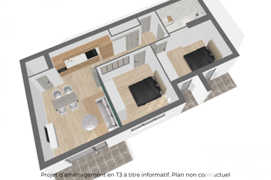 Appartement 2 pièces 250000 €