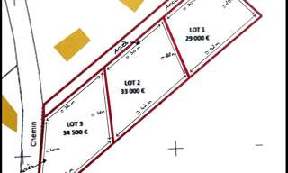 Terrain  1122 m² à vendre à Lafox (47240)