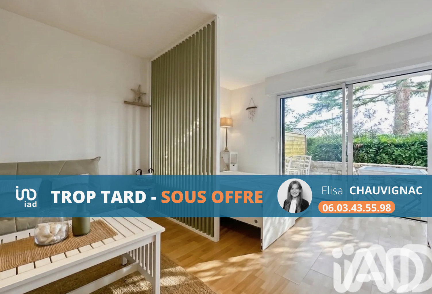 Vente Appartement 1 pièce — photo 1