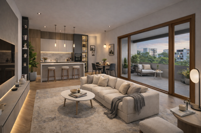 Appartement 2 pièces 143900 €