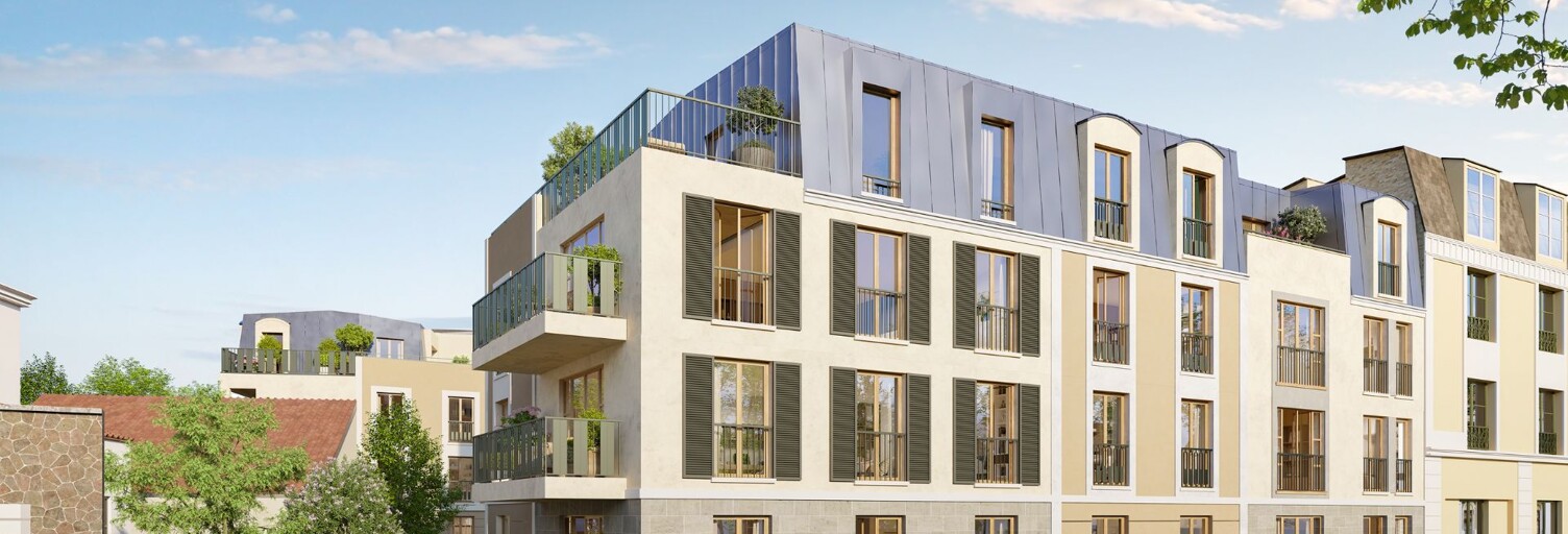Appartement neuf T1, T2, T3, T4, T5 Pièce 27 à 126 m² à vendre à Fontainebleau (77300)