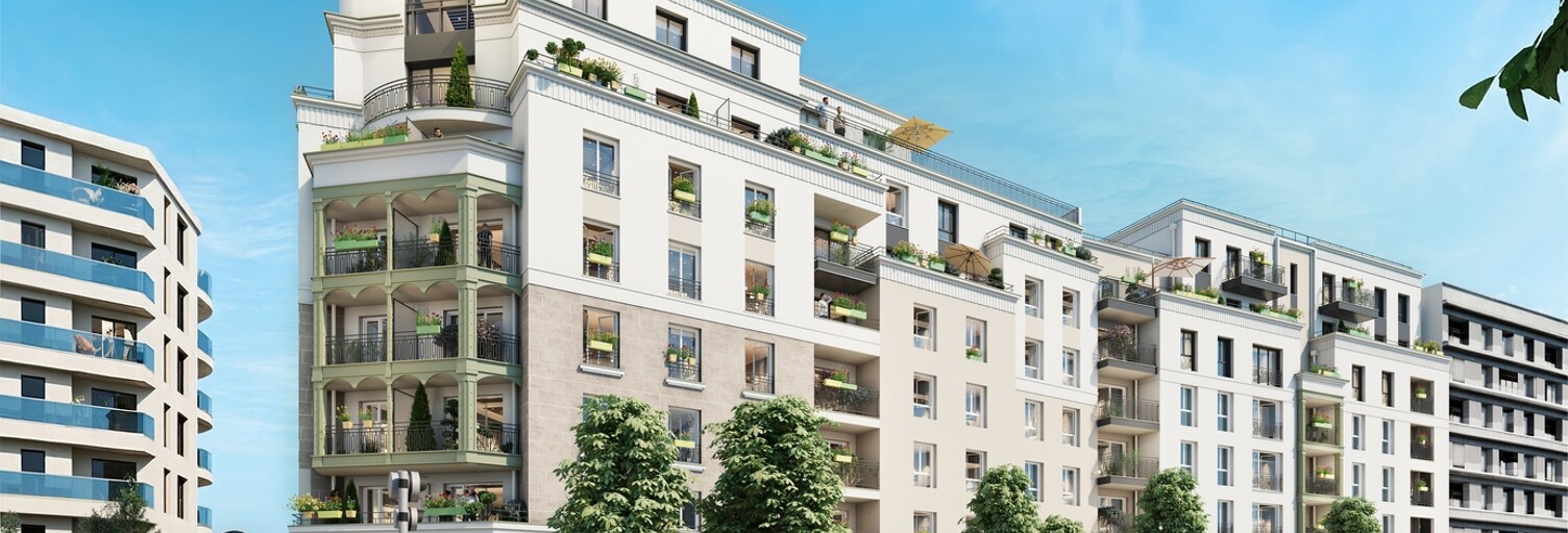 Appartement neuf T2, T3, T4 Pièce 40 à 84 m² à vendre à Bezons (95870)