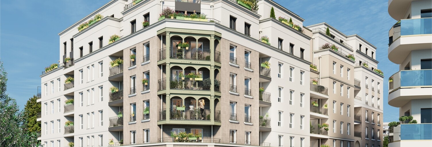 Appartement neuf T2, T3, T4 Pièce 42 à 84 m² à vendre à Bezons (95870)