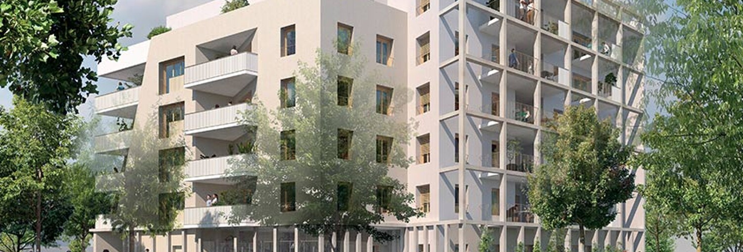 Appartement neuf T1, T2, T3, T4, T5 Pièce 34 à 94 m² à vendre à Villeurbanne (69100)