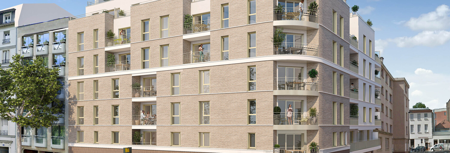 Appartement neuf T2, T3, T4, T5 Pièce 37 à 123 m² à vendre à Vanves (92170)
